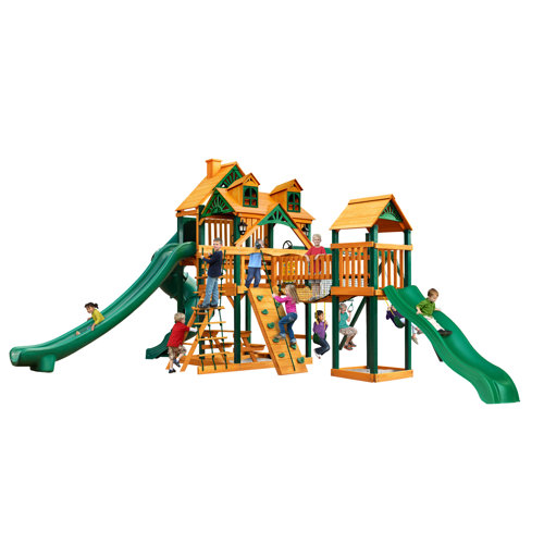 Gorilla Playsets Treasure Trove II Swing Set & Reviews Wayfair